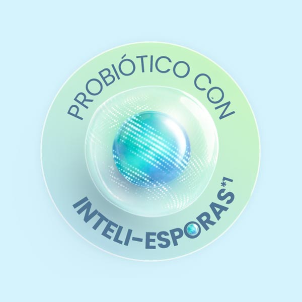 Probiótico con Inteli-esporas